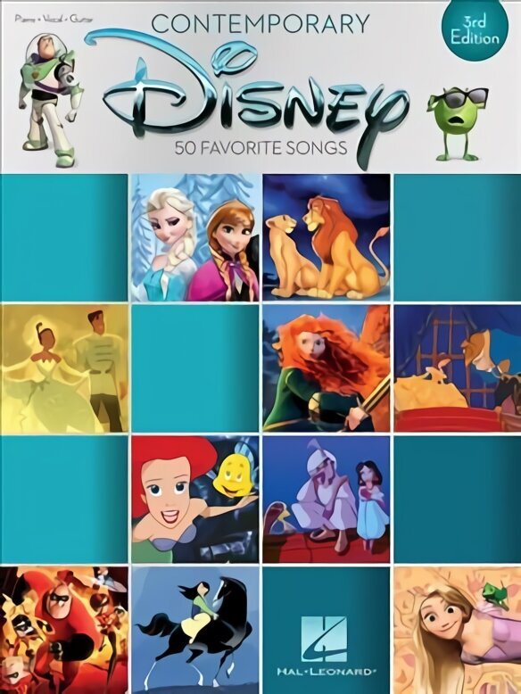 Contemporary Disney - 3rd Edition: 50 Favorite Songs 3rd edition цена и информация | Mākslas grāmatas | 220.lv