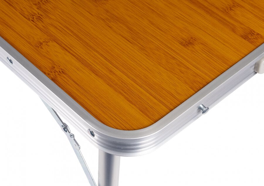 Modernhome Tūristu galds, saliekamais galds, kempinga koka imitācija цена и информация | Dārza galdi | 220.lv