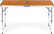 Modernhome Tūristu galds, saliekamais galds, kempinga koka imitācija cena un informācija | Dārza galdi | 220.lv