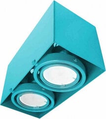 Griestu lampa Blocco 2x7w gu10 led cena un informācija | Griestu lampas | 220.lv