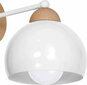 Milagro Sienas lampa DAMA balta 1xE27 cena un informācija | Sienas lampas | 220.lv