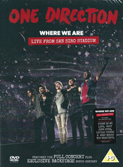 DVD ONE DIRECTION "Where We Are. Live From San Siro Stadium" cena un informācija | Vinila plates, CD, DVD | 220.lv