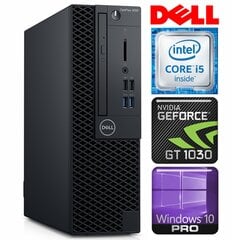 Dell 3060 SFF i5-8500 16GB 512SSD M.2 NVME+2TB GT1030 2GB DVD WIN10Pro [refurbished] цена и информация | Стационарные компьютеры | 220.lv
