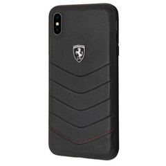 Ferrari FEHQUHCI65BK iPhone Xs Max black cena un informācija | Telefonu vāciņi, maciņi | 220.lv