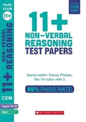 11plus Non-Verbal Reasoning Tests Ages 10-11 cena un informācija | Darba burtnīcas | 220.lv