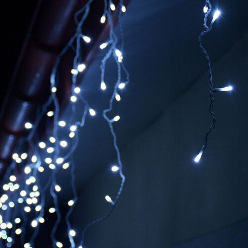 Multistore Āra dekoratīvās gaismas - Ziemassvētku lampiņas 500 LED 19m aizkars cena un informācija | Ziemassvētku lampiņas, LED virtenes | 220.lv