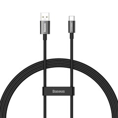 Baseus Superior Series Cable USB to USB-C, 65W, PD, 1m (black) cena un informācija | Savienotājkabeļi | 220.lv