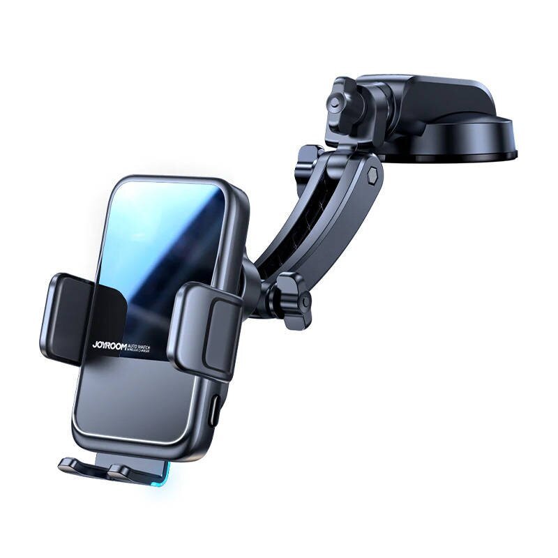 Magnetic car holder for cockpit Joyroom JR-ZS2948 with Qi induction charger (black) cena un informācija | Auto turētāji | 220.lv