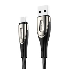 USB to USB-C cable Joyroom Sharp S-M411 3A, 2m (black) цена и информация | Кабели для телефонов | 220.lv