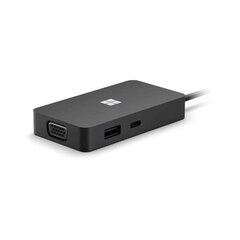 Microsoft SWV-00016, USB-C Travel Hub цена и информация | Адаптеры и USB разветвители | 220.lv