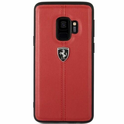 Ferrari FEHLEHCS9RE Samsung Galaxy S9 G960 Red цена и информация | Telefonu vāciņi, maciņi | 220.lv