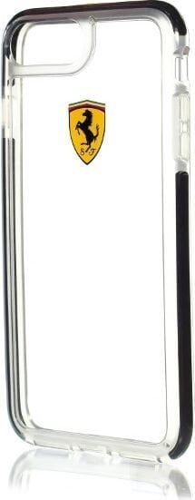 Ferrari FEGLHCP7LBK ShockProof Apple iPhone 7/8 Plus Clear цена и информация | Telefonu vāciņi, maciņi | 220.lv