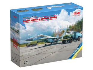 Līmējamais modelis ICM DS7203 Military Airfield Set 1980s 1/72 цена и информация | Склеиваемые модели | 220.lv