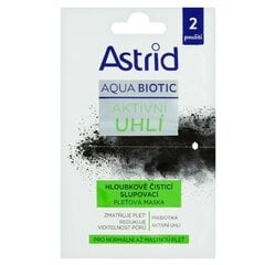 Aqua Biotic dziļi attīroša pīlinga sejas maska, ​​2 x 8 ml cena un informācija | Sejas maskas, acu maskas | 220.lv