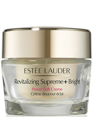 Крем для лица увлажняющий Estee Lauder Revitalizing Supreme+ Bright Soft Creme Moisturizer, 50 мл цена и информация | Наносите на чистую кожу лица. Подержите около 10-15 минут и смойте водой. | 220.lv