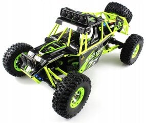 RC auto WLtoys 12428 2.4GHz 1:12 50km/h melns cena un informācija | Rotaļlietas zēniem | 220.lv