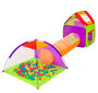 Bērnu telts ar tuneli 3 in 1 цена и информация | Bērnu rotaļu laukumi, mājiņas | 220.lv
