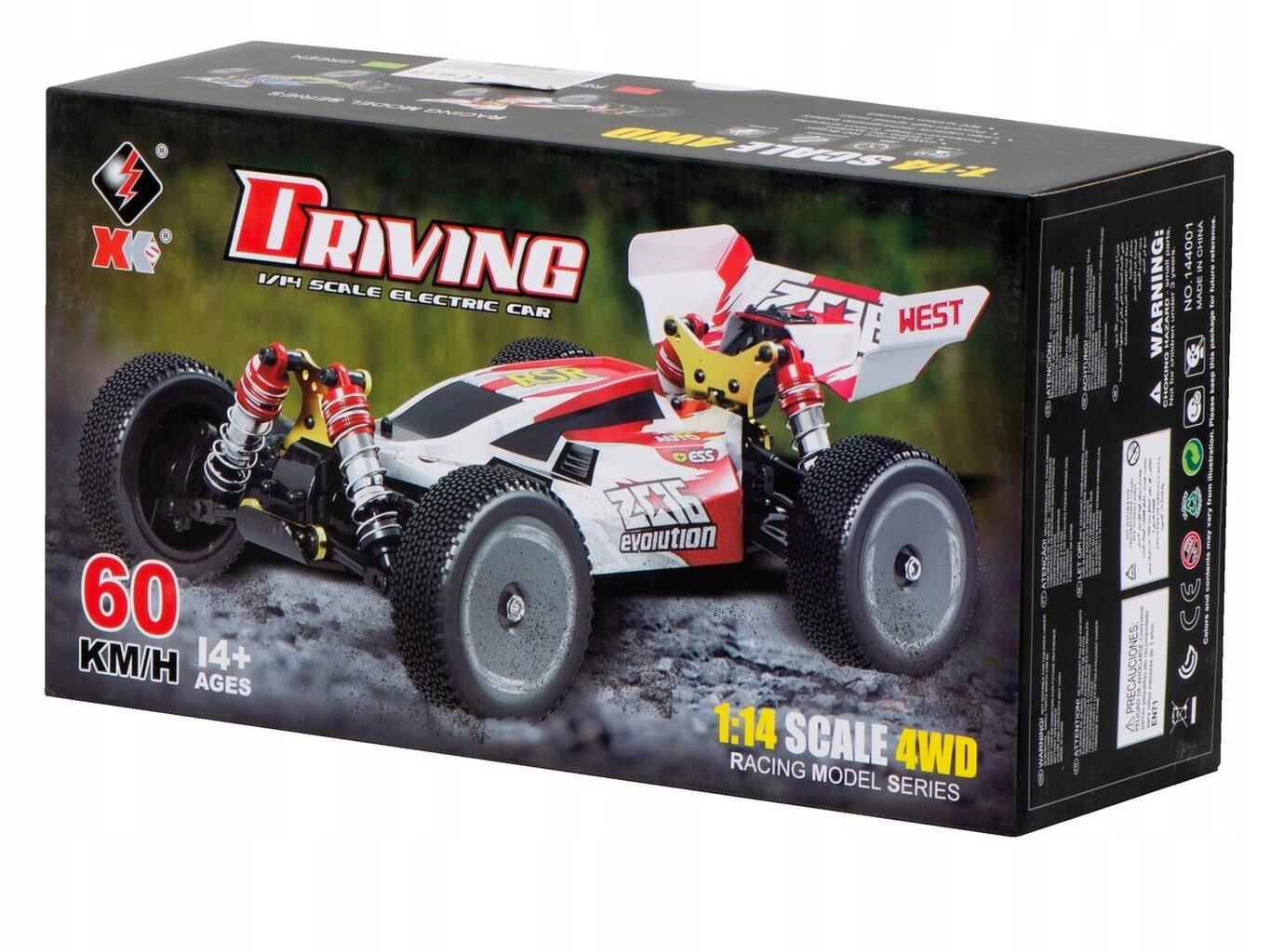 RC auto 144001 4X4 1:14 цена и информация | Rotaļlietas zēniem | 220.lv