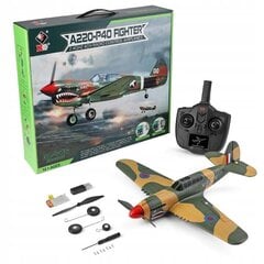 Дистанционно управляемый военный самолет WLTOYS P40 A220 XK 3D/6G цена и информация | Конструктор автомобилей игрушки для мальчиков | 220.lv