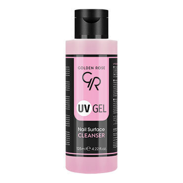 Nagu plāksnītes un gela lipīguma attaukošanas līdzeklis Golden Rose UV Gel Nail Surface Cleanser, 125 ml cena un informācija | Nagu lakas, stiprinātāji | 220.lv