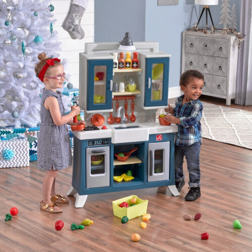 Step2 Mūsdienīga, reālistiska virtuve bērniem ar daudziem piederumiem цена и информация | Rotaļlietas meitenēm | 220.lv