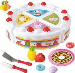 Woopie Dzimšanas dienas kūka un augļu griešana ar saldumiem cena un informācija | Rotaļlietas meitenēm | 220.lv