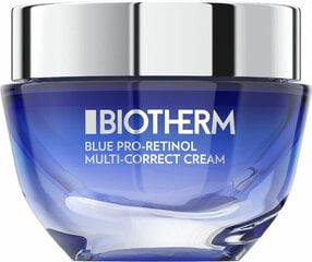 Крем для лица Biotherm Blue Pro-Retinol Daily Retinol Cream (крем мультикоррект) с ретинолом, 50 мл цена и информация | Наносите на чистую кожу лица. Подержите около 10-15 минут и смойте водой. | 220.lv