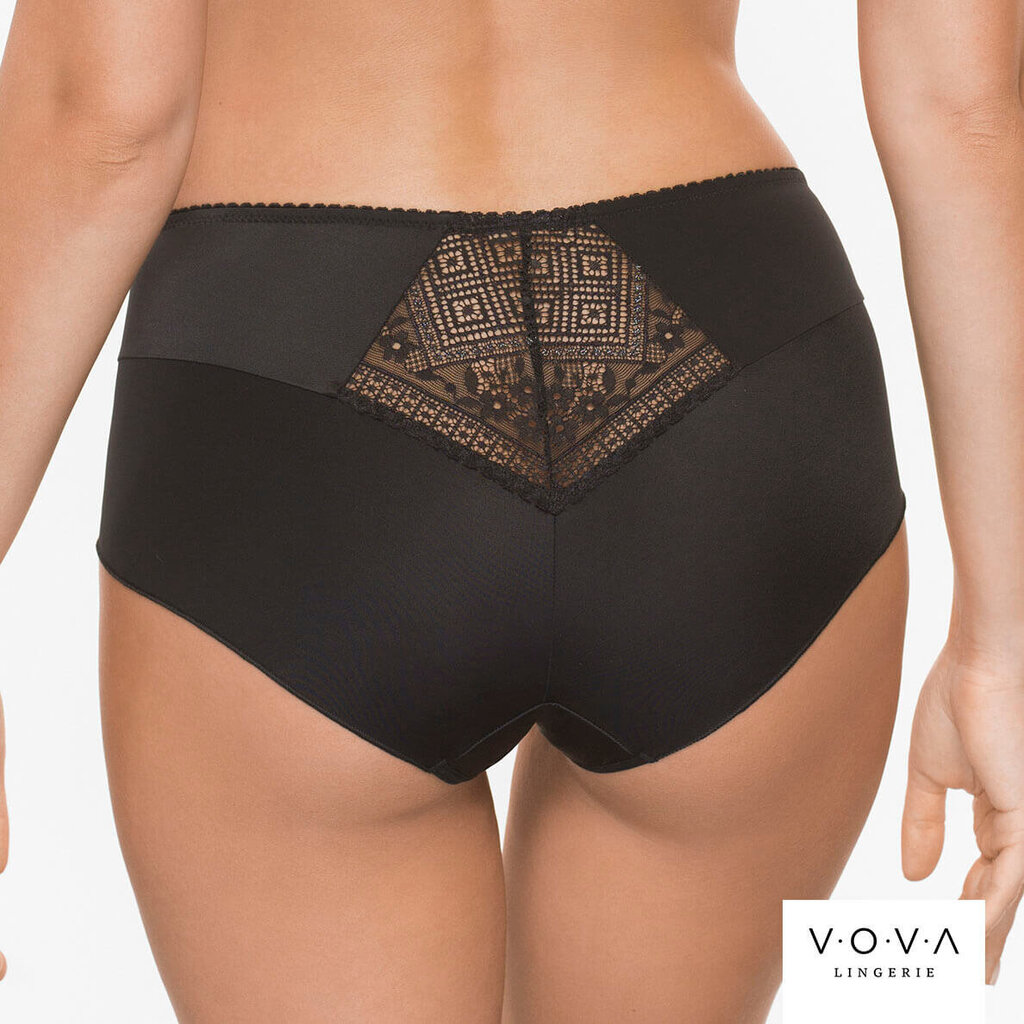 Biksītes - paaugstinātās Black Diamonds, V.O.V.A. Lingerie цена и информация | Sieviešu biksītes | 220.lv