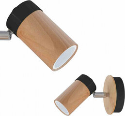 Настенный светильник Milagro BARON BLACK цена и информация | Настенные светильники | 220.lv