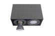 Griestu lampa, 2x7w gu10 цена и информация | Griestu lampas | 220.lv