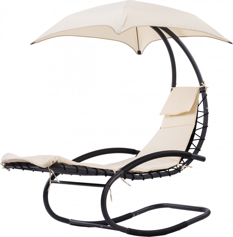 Modernhome Dārza atzveltnes krēsls šūpuļkrēsls dārza šūpuļtīkls cena un informācija | Dārza krēsli | 220.lv