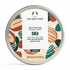 Масло для тела The Body Shop Shea 200 мл цена и информация | Кремы, лосьоны для тела | 220.lv