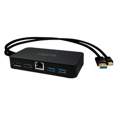 Кабель Logilink CV0111 Display Port USB цена и информация | Адаптеры и USB разветвители | 220.lv