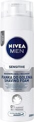 Skūšanās putas Nivea Sensitive Recovery, 200 ml cena un informācija | Skūšanās piederumi, kosmētika | 220.lv