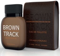 Tualetes ūdens Georges Mezotti Brown Track For Men EDT vīriešiem, 100 ml cena un informācija | Vīriešu smaržas | 220.lv