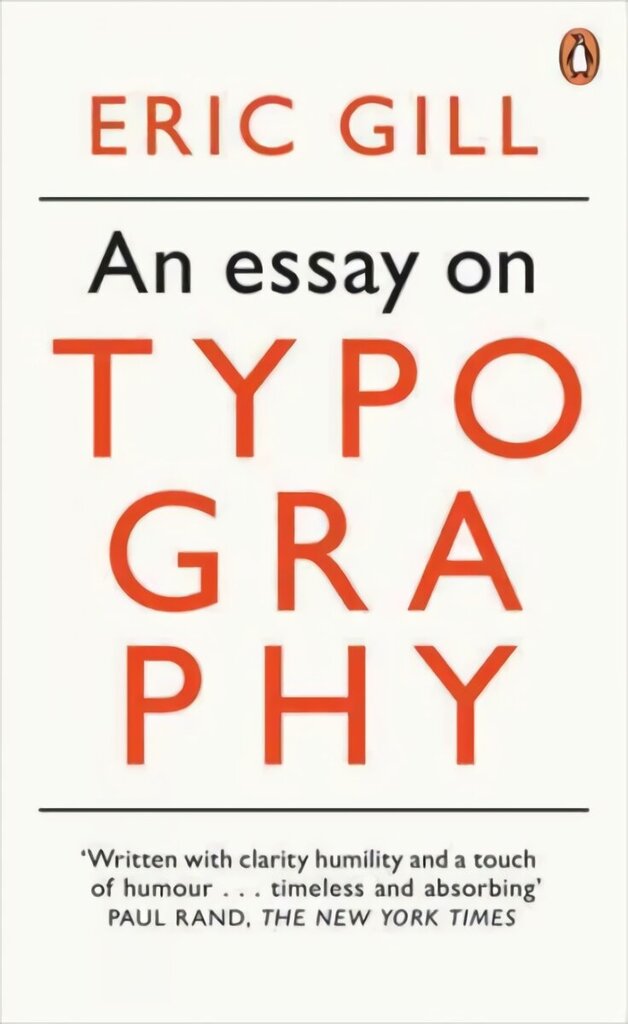 Essay on Typography cena un informācija | Mākslas grāmatas | 220.lv