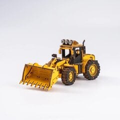 3D koka konstruktors Front-end Loader cena un informācija | Konstruktori | 220.lv