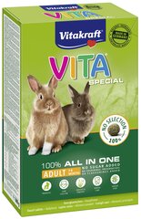 Корм для кроликов Vitakraft special 2525314, 600 г цена и информация | Корм для грызунов | 220.lv