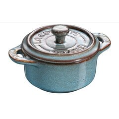 Staub Mini katli 4 gab. - 200 ml 40508-160-0 Antīkā tirkīza cena un informācija | Katli, tvaika katli | 220.lv