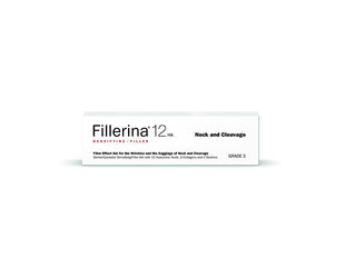 Izlīdzinošs serums kaklam un dekoltē 12HA 3. pakāpe (Filler Effect Gel) 30 ml цена и информация | Сыворотки для лица, масла | 220.lv