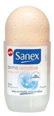 Rullīšu dezodorants Sanex Dermo Sensitive, 50ml cena un informācija | Dezodoranti | 220.lv