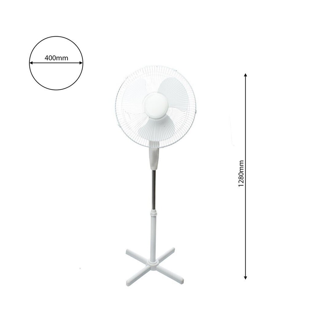 Ventilators 45 W Eko-light cena un informācija | Ventilatori | 220.lv