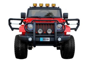 Elektromobilis bērniem Jeep 4x4 WXE-1688, sarkans cena un informācija | Bērnu elektroauto | 220.lv