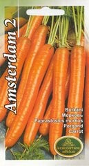 Burkāni Amsterdam 2 цена и информация | Семена овощей, ягод | 220.lv