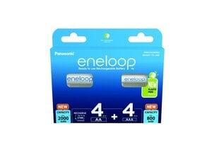 Panasonic Eneloop BK-KJMCDE44E цена и информация | Батареи | 220.lv