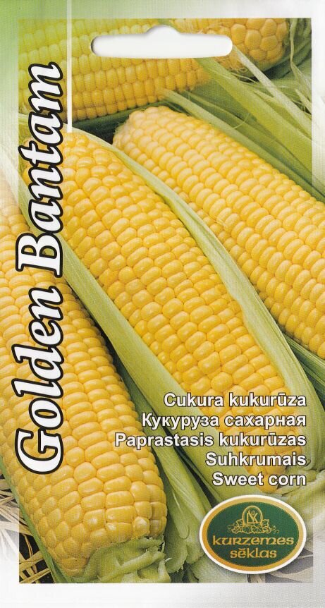 Kukurūza Golden Bantam цена и информация | Dārzeņu, ogu sēklas | 220.lv