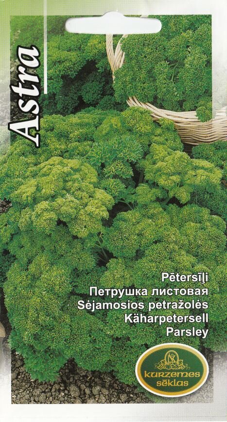 Pētersīļi Astra цена и информация | Dārzeņu, ogu sēklas | 220.lv