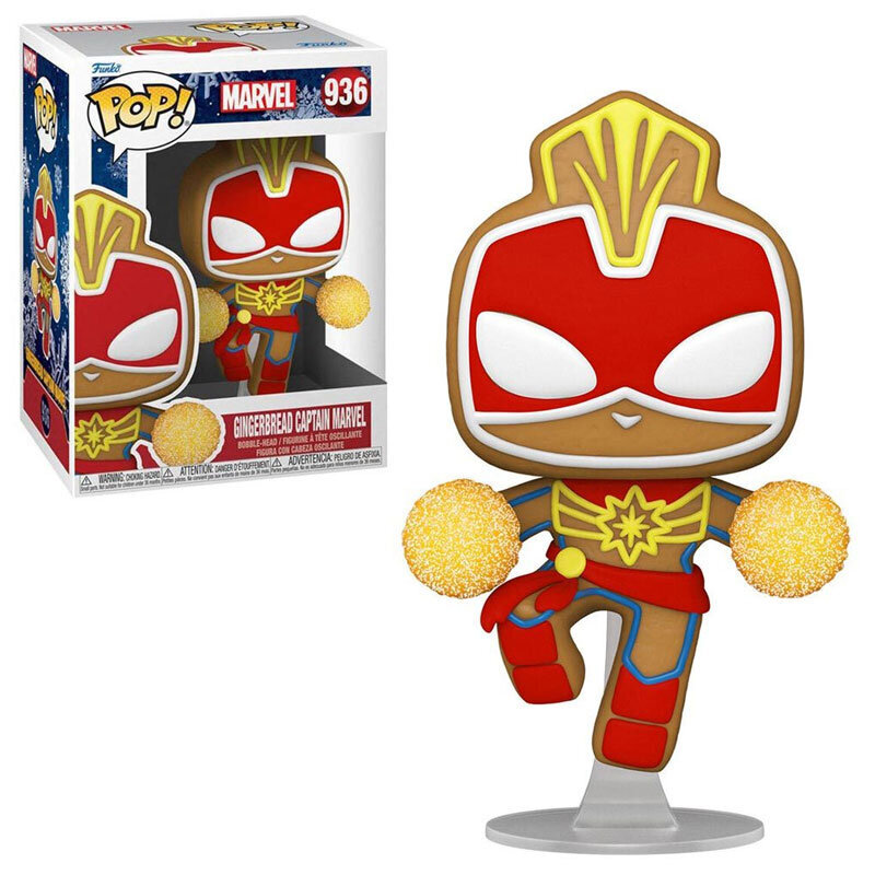 Figūriņa Funko POP! Marvel Gingerbread Captain America cena un informācija | Datorspēļu suvenīri | 220.lv