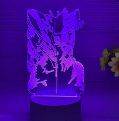 Lampa 3D Led Naruto cena un informācija | Lampas bērnu istabai | 220.lv