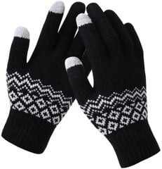 Перчатки женские зимние КР57, черные цена и информация | Женские перчатки | 220.lv